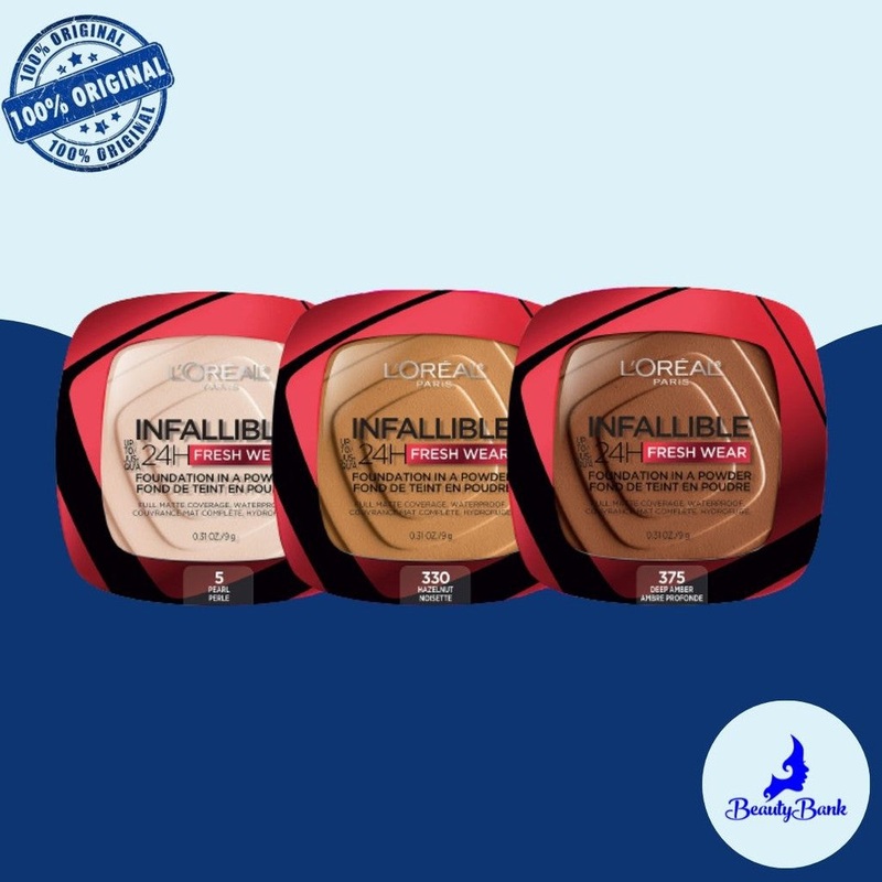 Infallible Fresh Wear 24H Powder Foudation 220 Sand