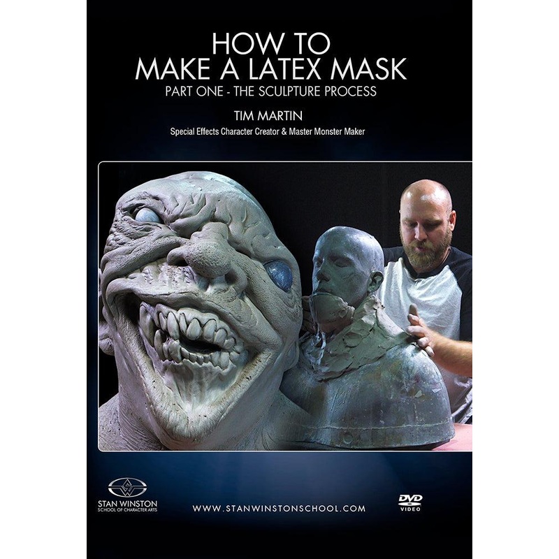 Stan Winston Studio How to Make a Latex Rubber Mask (DVD) Part 1