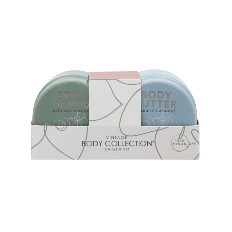 Body Collection Body Butter & Body Scrub Duo