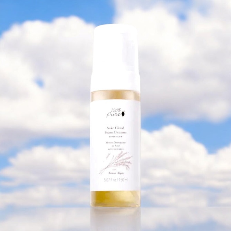 Sake Cloud Foam Cleanser – 100% Pure