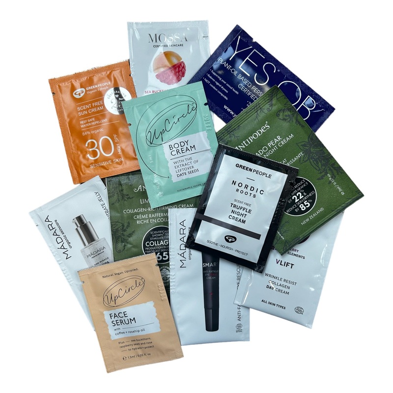 Variety Sample Sachet Pack – Free with 60 Spend