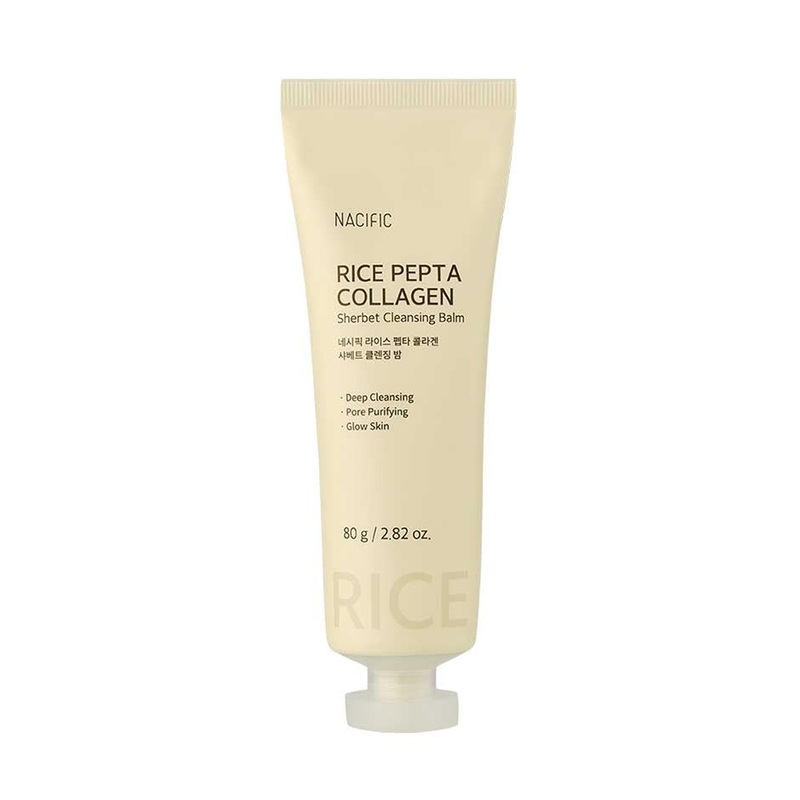 NACIFIC Rice Pepta Collagen Sherbet Cleansing Balm 80g