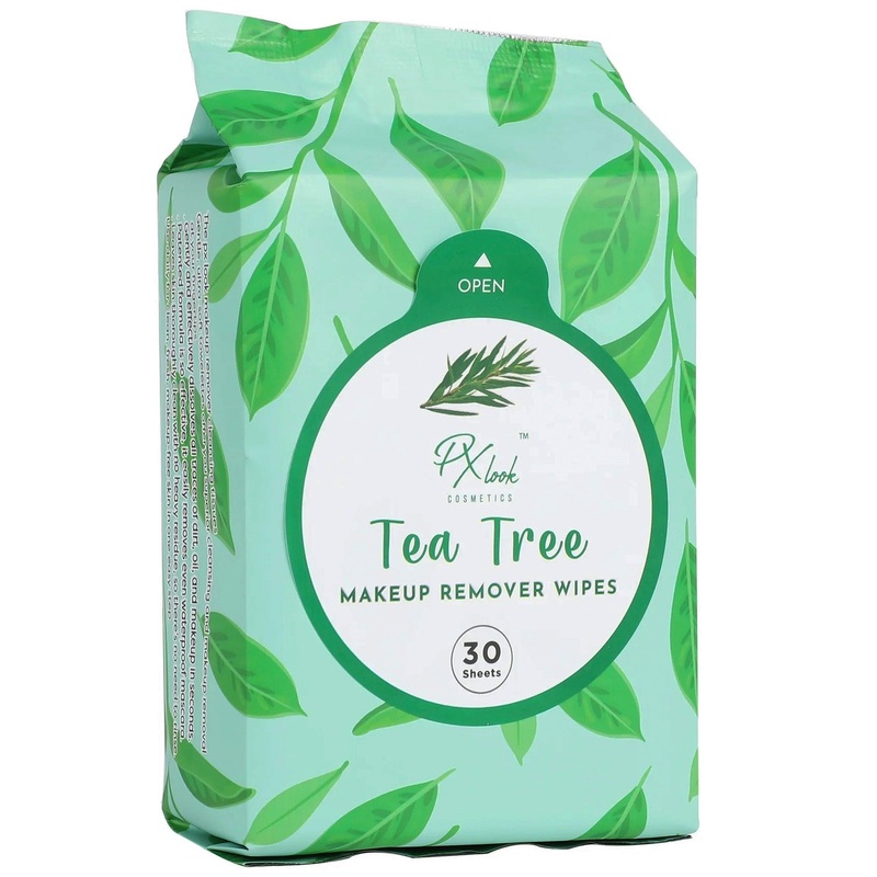 Px Look Makeup Remover Wipes Tea Tree – Wholesale pack 6 Units (N-201-11)