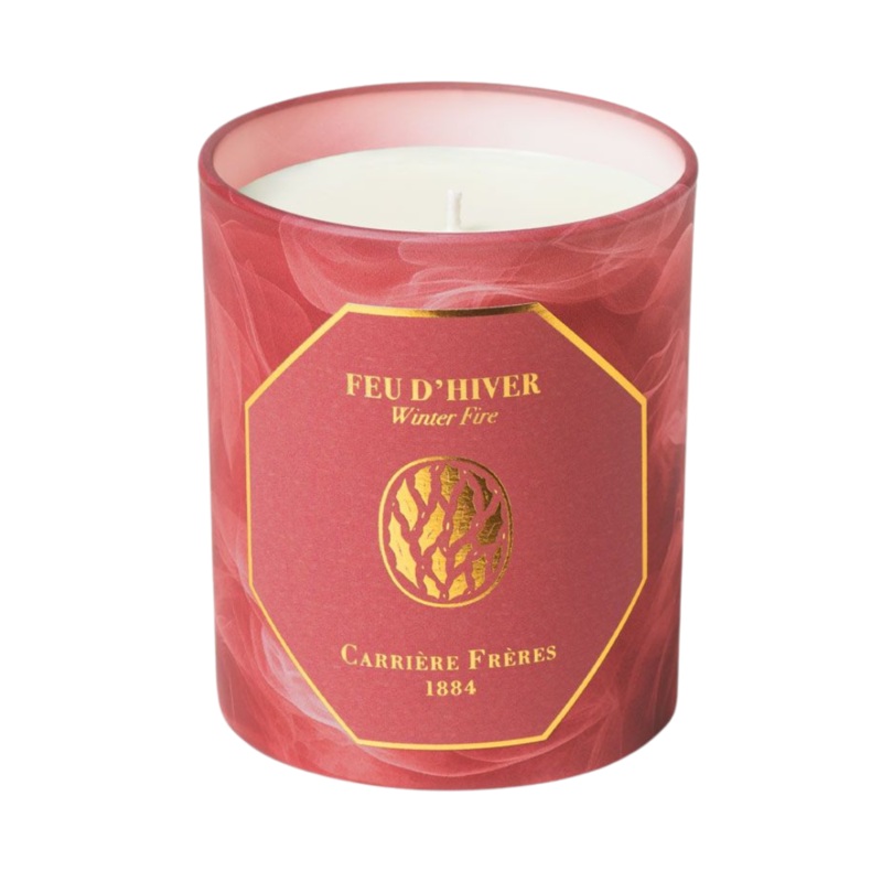 Carriere Freres Winter Fire Candle 185g Limited Edition