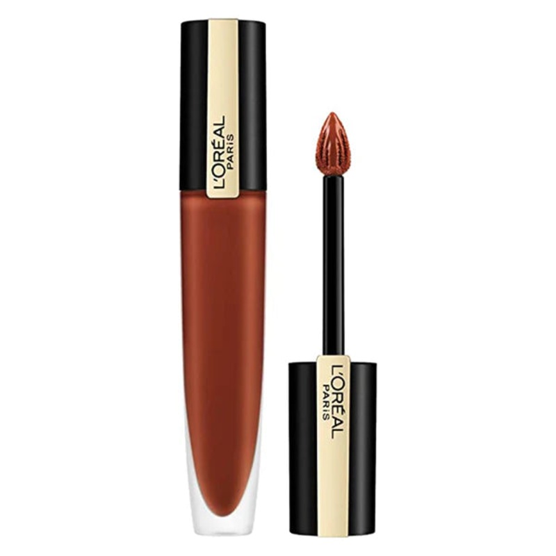 L’Oreal Paris Rouge Signature Matte Metallic Liquid Lipstick 202 I Hypnotize