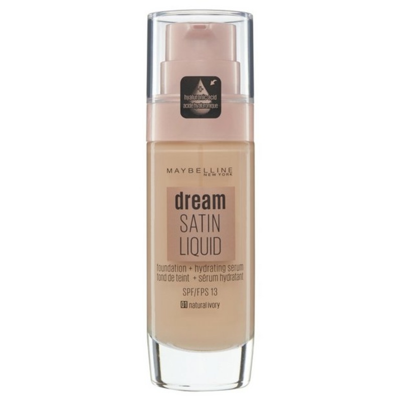 Maybelline Dream Satin Liquid Foundation 01 Natural Ivory