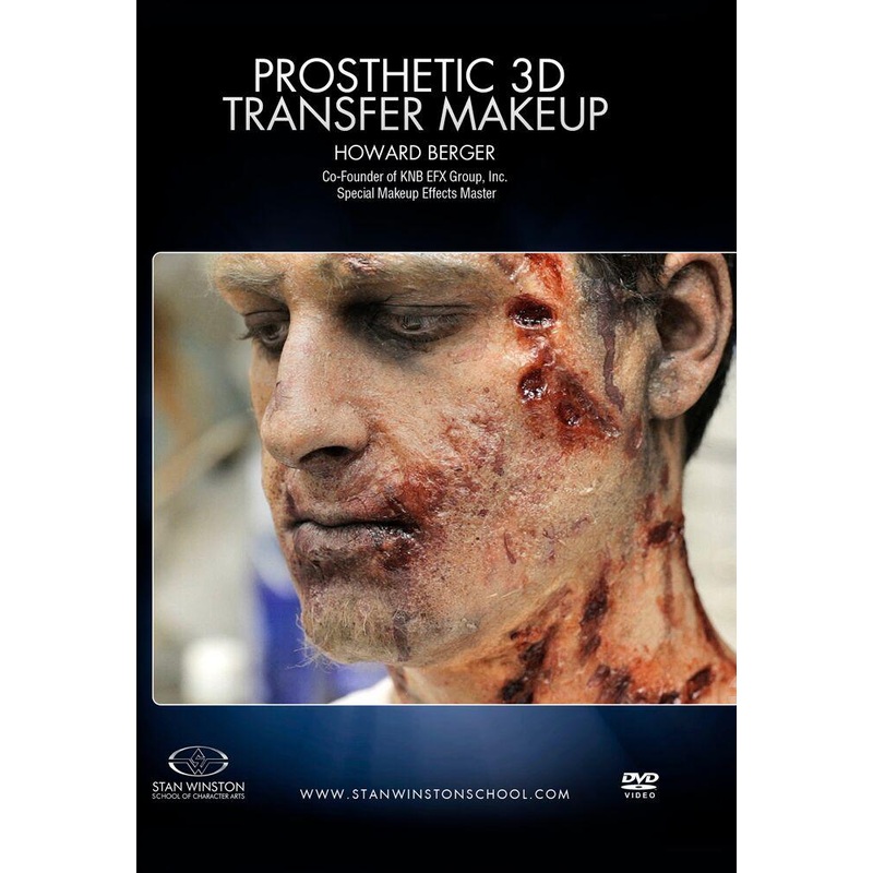 Stan Winston Studio Zombie Makeup – 3D Pros-Aide Transfer Application (DVD)
