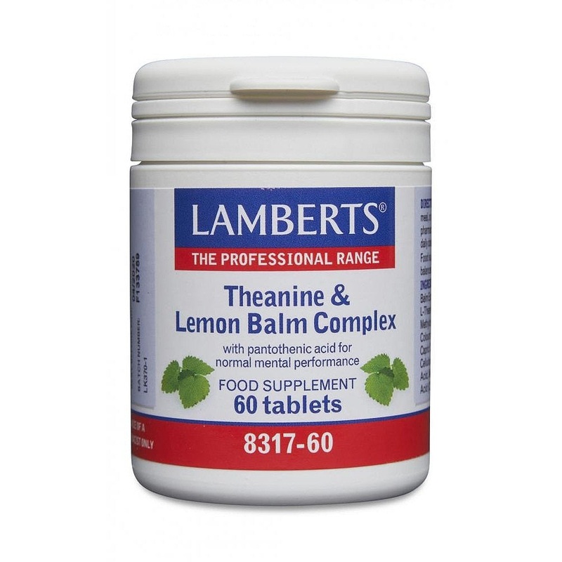 Theanine & Lemon Balm Complex 60 tablets