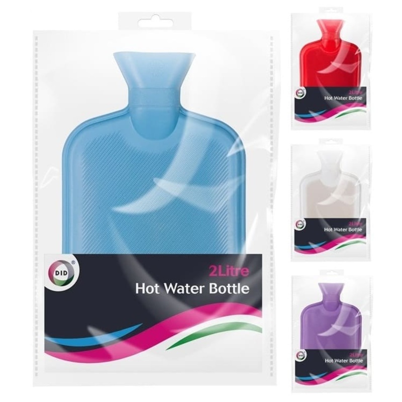 Generise Hot Water Bottles 2 Litre Blue