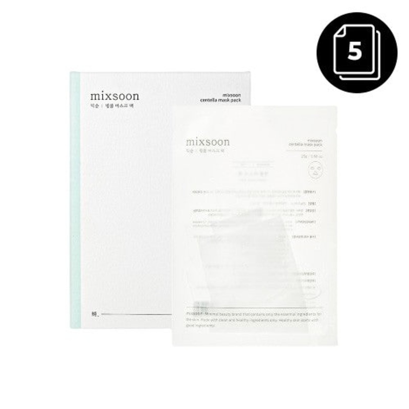 mixsoon Centella Mask Pack 25g * 5ea