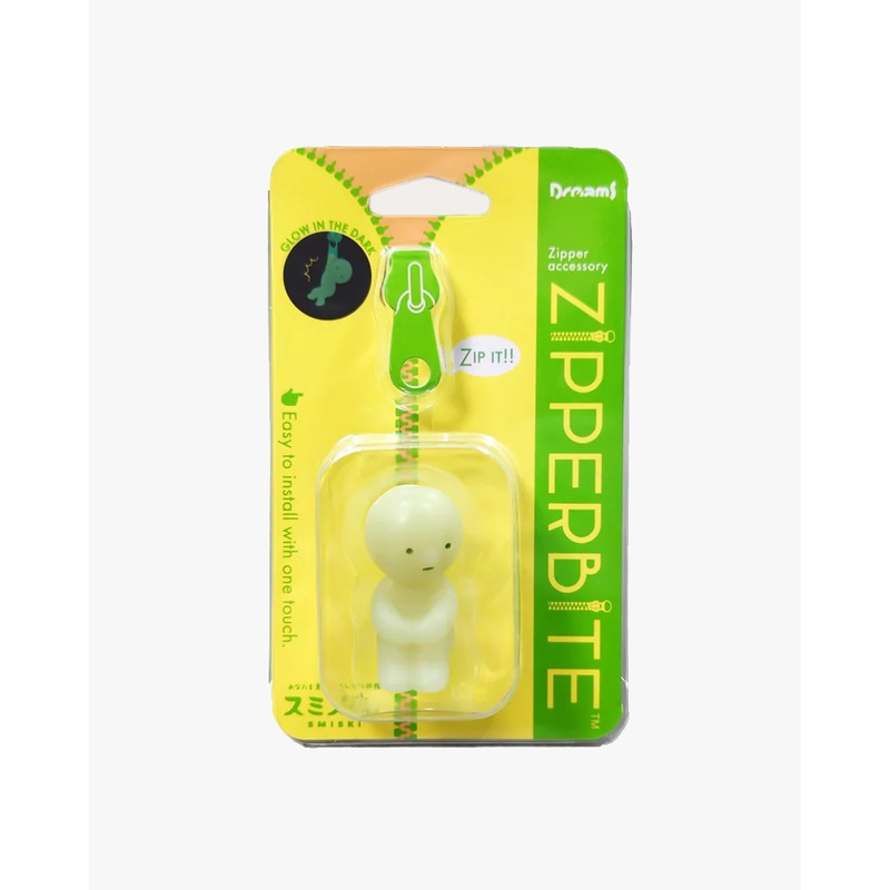 Smiski Zipper Bite: Hugging Knees