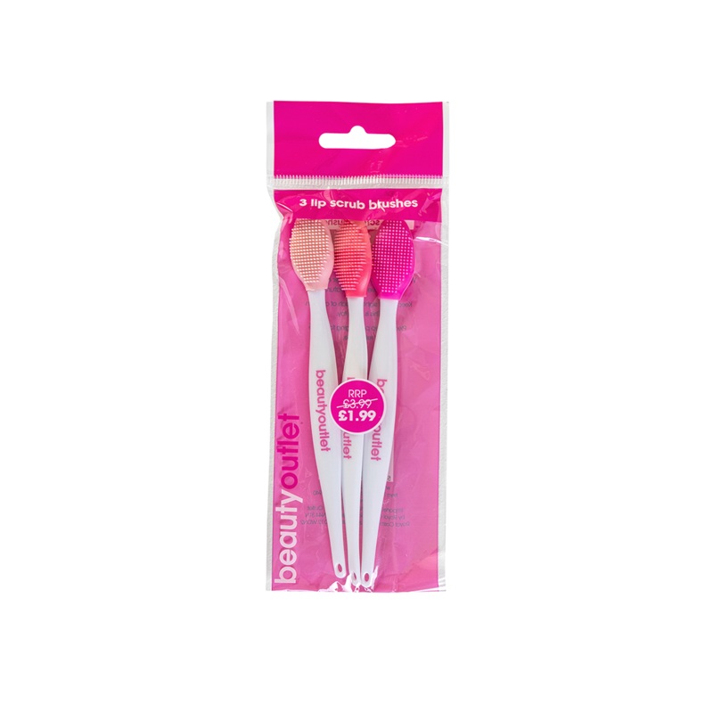 Beauty Outlet 3 Lip Scrub Brushes BEAU493
