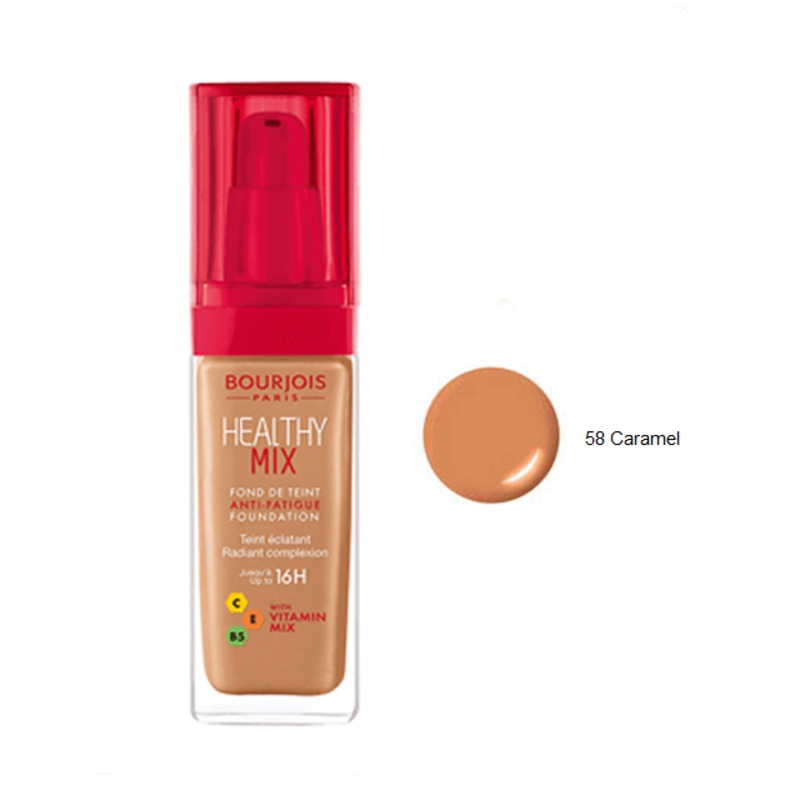 Bourjois Healthy Mix Foundation 58 Caramel