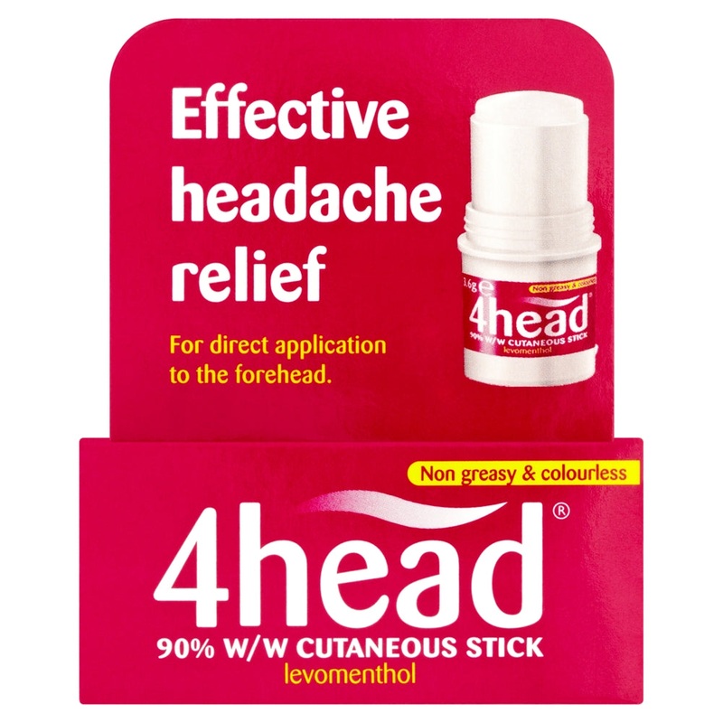 Effective Headache Relief Stick 3.6g