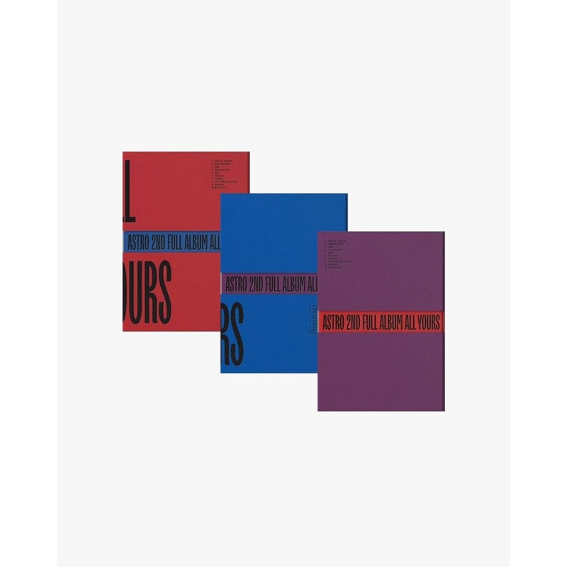 ASTRO – 2nd Album [ALL YOURS] YOU VER. / RED