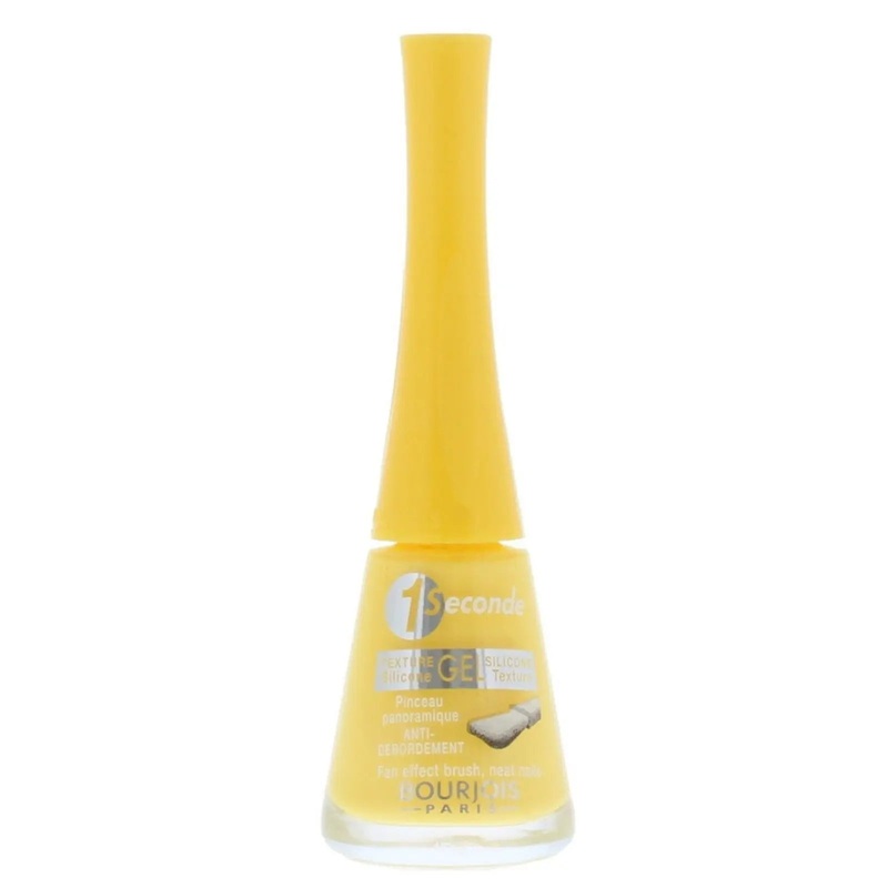 Bourjois 1 Seconde Manicure Nail Polish Gel 9ml No.21 Sunny Sunday Yellow