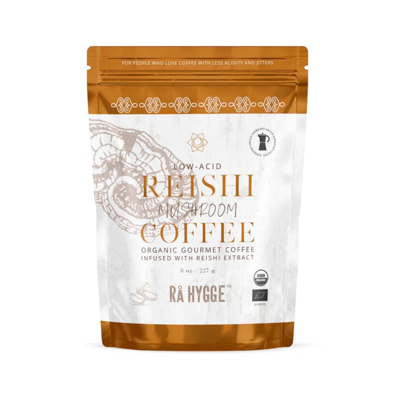 Reishi Mushroom Coffee Espresso ground 227 g / 8 oz – Ra Hygge