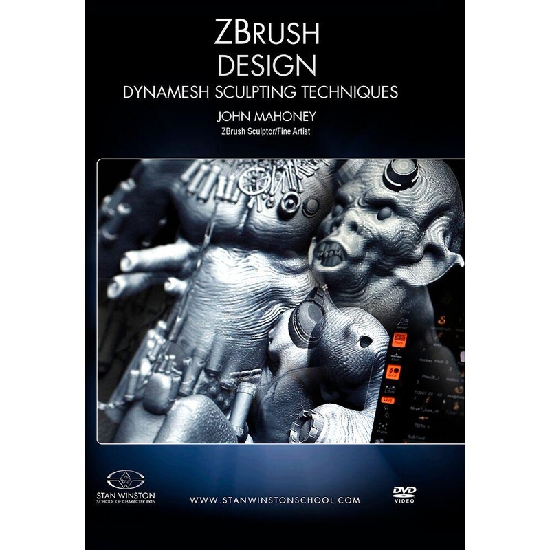 Stan Winston Studio Zbrush Design – Dynamesh Sculpting Techniques (DVD)