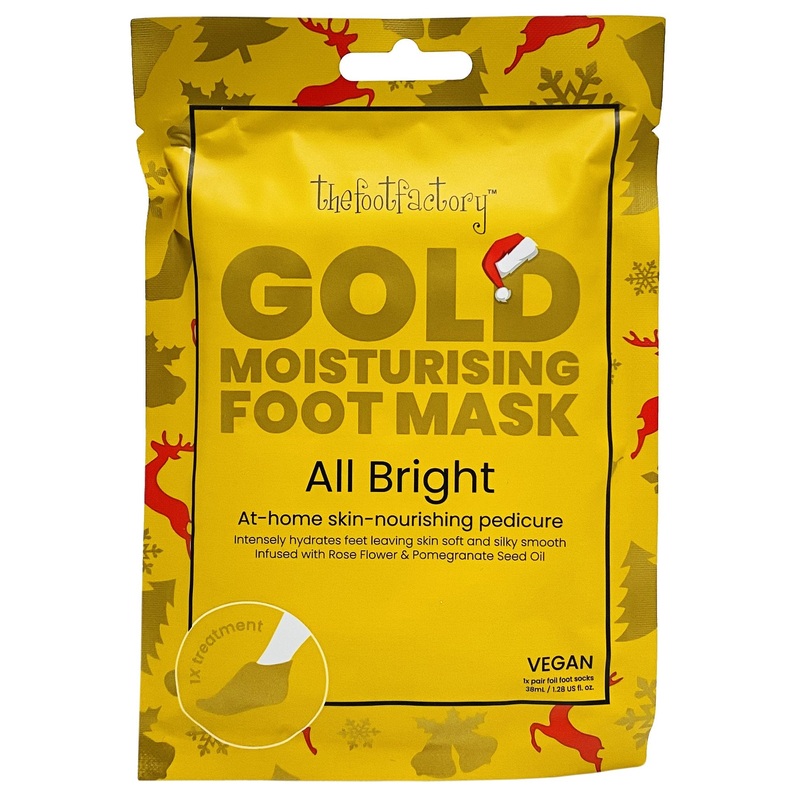 The Foot Factory Gold Moisturising Foot Mask