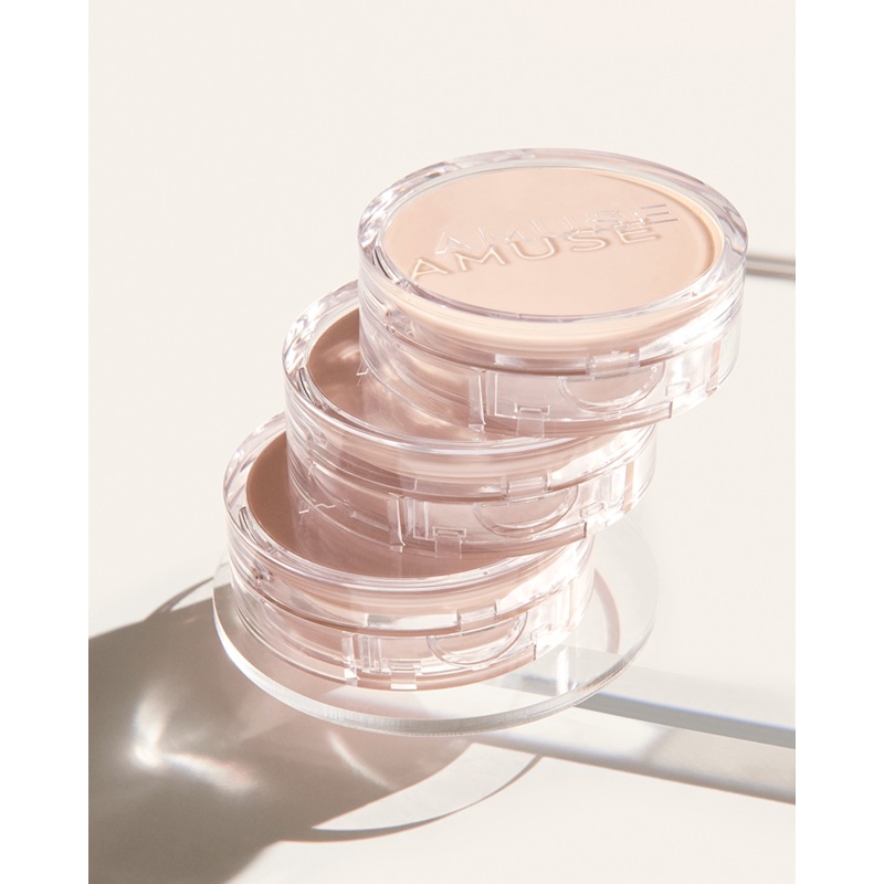 AMUSE Skin Tune Vegan Cover Cushion #01 FAIR TUNE