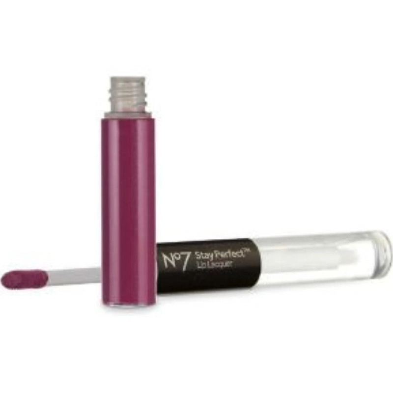 No7 Stay Perfect Lip Lacquer – Plum Berry