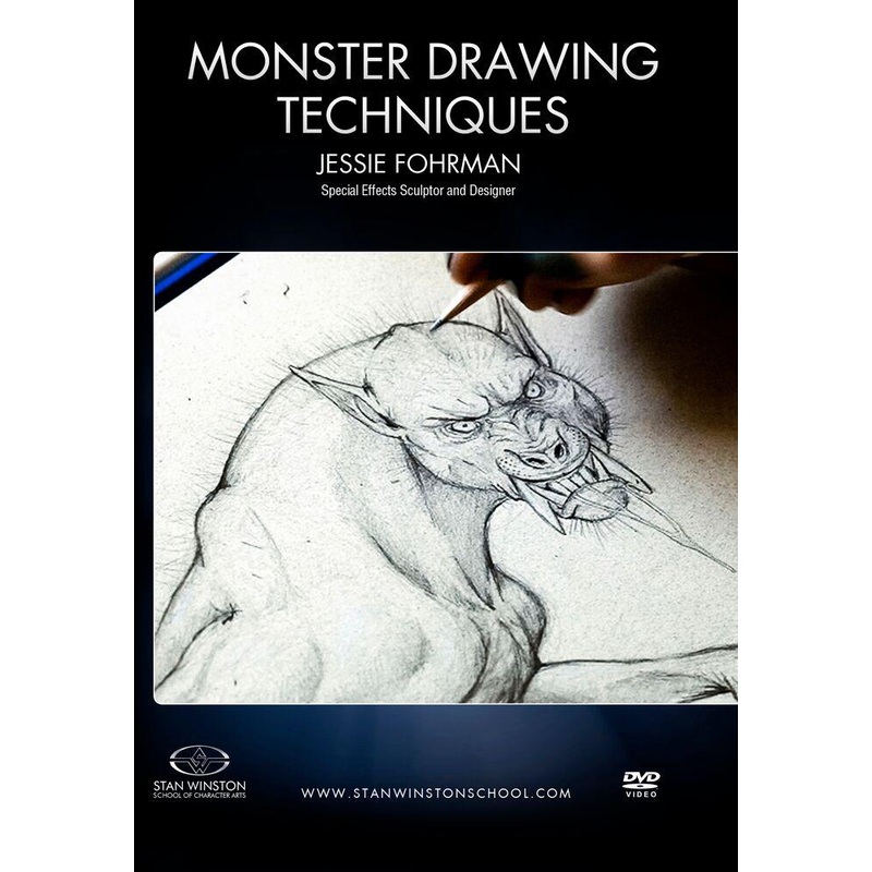 Stan Winston Studio Monster Drawing Techniques – How To Draw Werewolf (DVD)