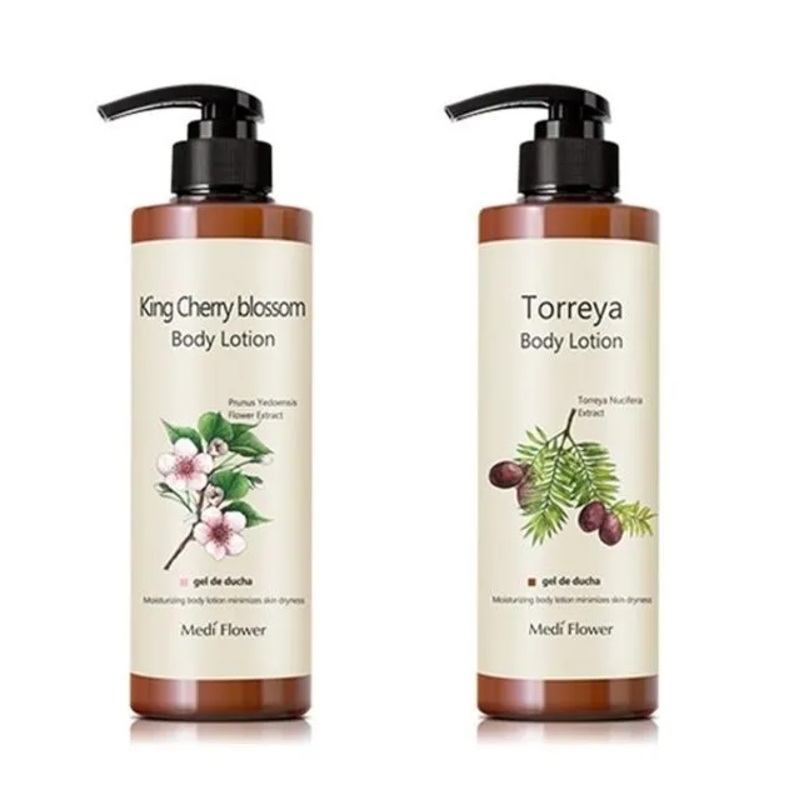 MediFlower Bonita Garden Body Lotion 500ml – 2 Types 500ml King Cherry Blossom