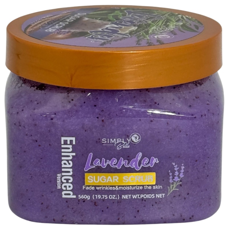 Simply Bella Sugar Scrub Lavender – Wholesale 6 Units (SIB1008)