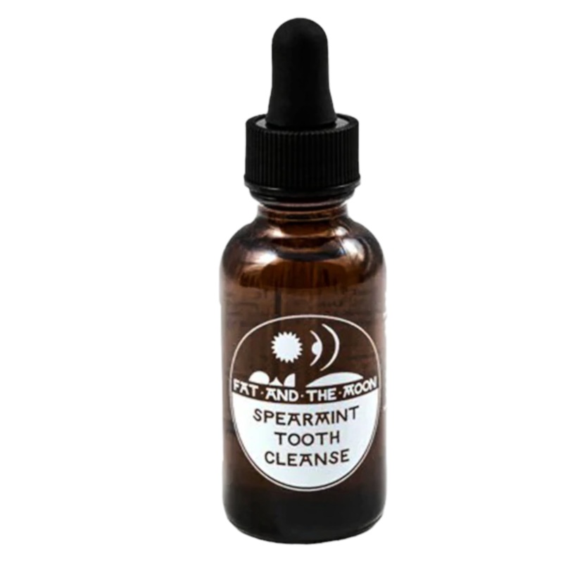 Spearmint Tooth Cleanse 1oz – Fat & The Moon