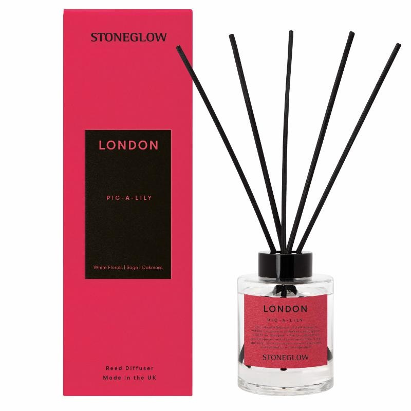 STONEGLOW Explorer – London – Pick a Lily – Reed Diffuser