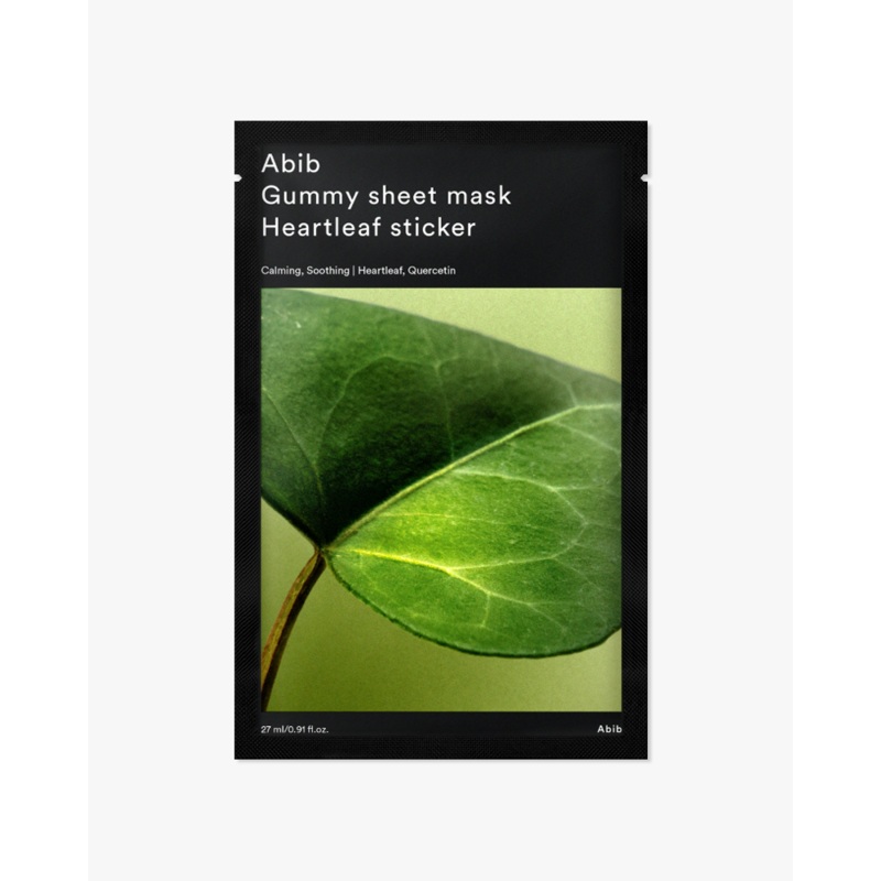 Abib Gummy Sheet Mask #Heartleaf Sticker