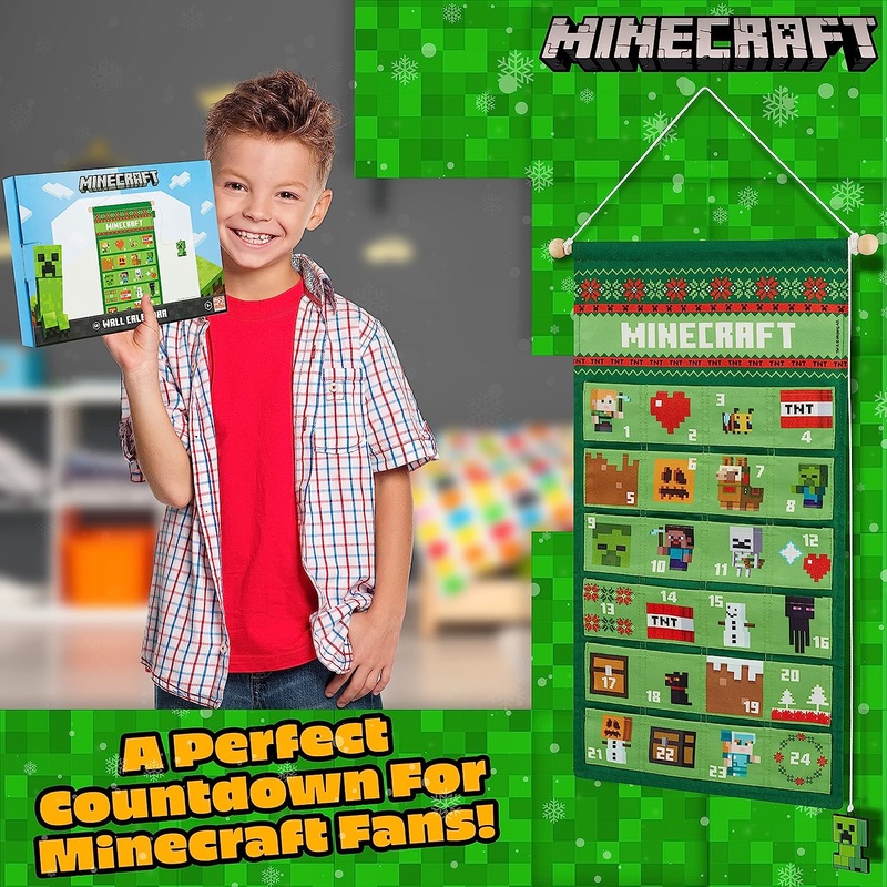 DIY Minecraft Advent Calendar with Free Delivery