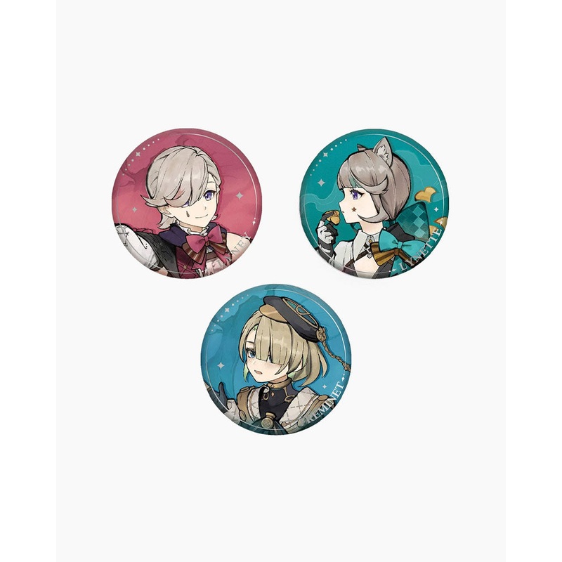 Genshin Impact Dancing Beasts and Soaring Kites Series Tin Badge Freminet