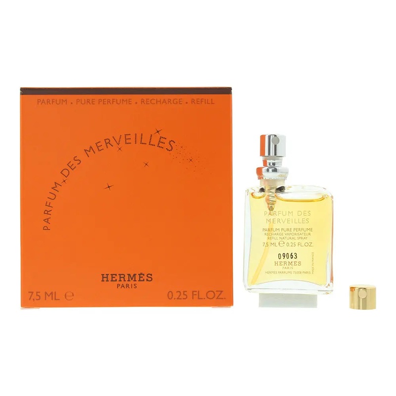 Herms Eau Des Merveilles Lock Refill Pure Parfum 7.5ml