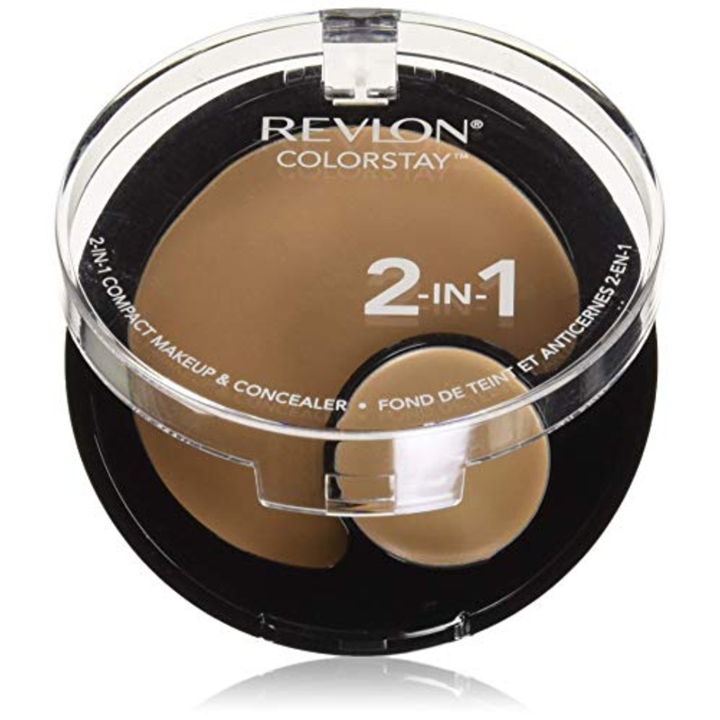 Revlon ColorStay 2-in-1 Compact Makeup and Concealer, Buff