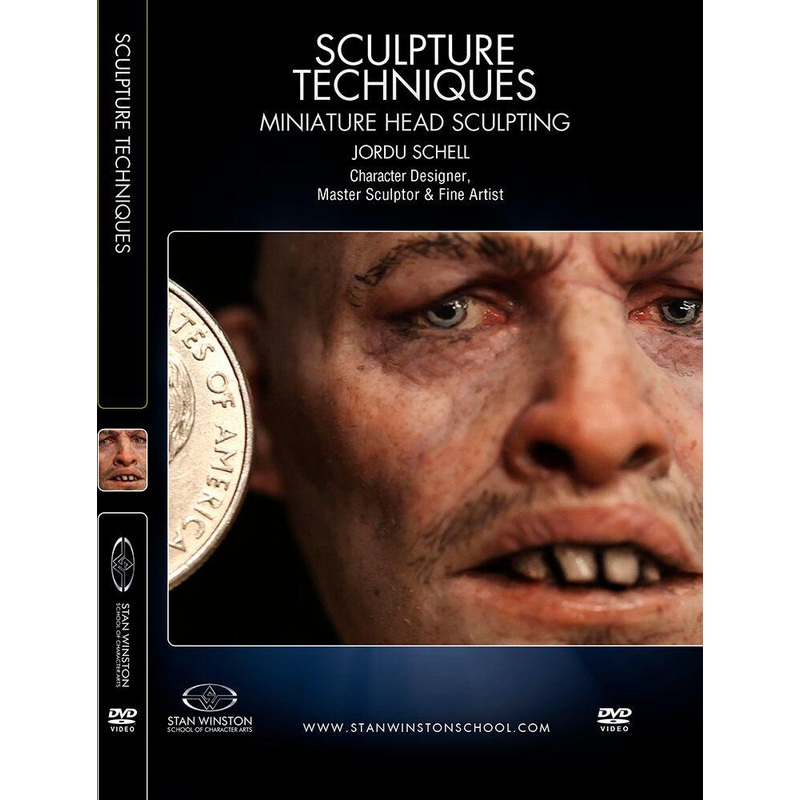 Stan Winston Studio Sculpture Techniques Miniature Head Sculpting (DVD)