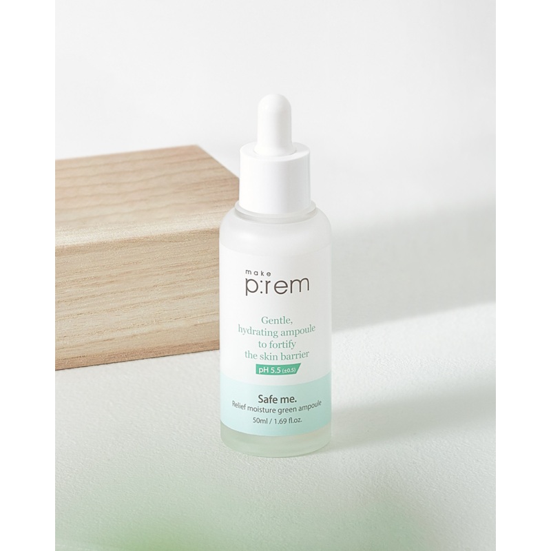 make p:rem Safe Me Relief Moisture Green Ampoule