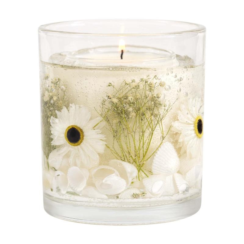 Nature’s Gift – Beach Daisy Scented Candle Gel Tumbler