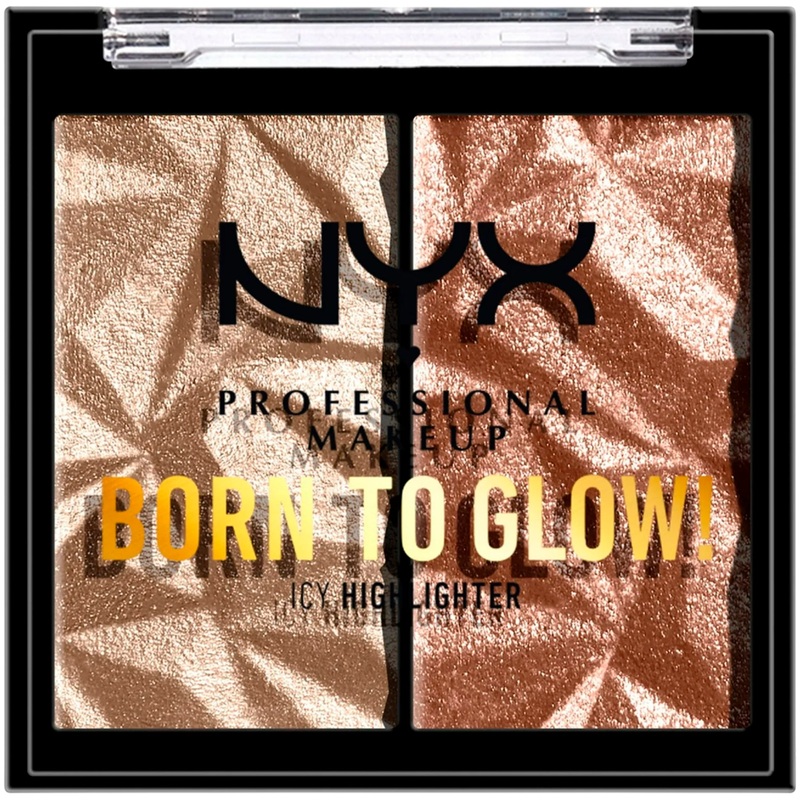 NYX Born To Glow Highlighter Duo Platinum Status – Wholesale 12 Units (K11895)