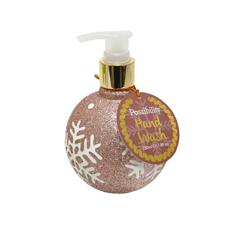 Possibility Glitter Snowflake Hand Wash Taupe 350ml