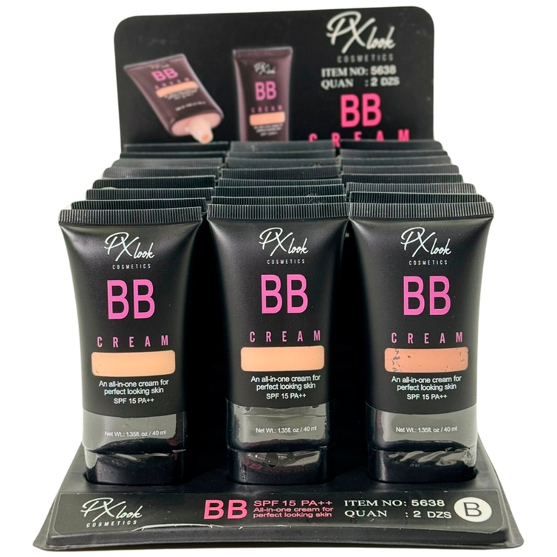 Px Look All-In-One BB Cream – Wholesale Display 24 Units (5638-B)