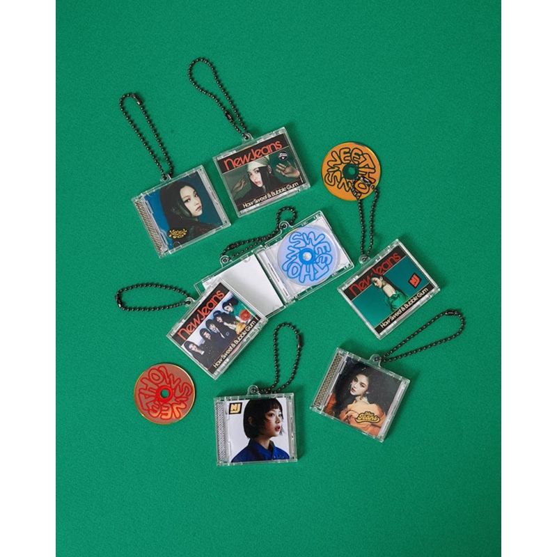 NJ How Sweet MINI CD CASE KEYRING MINJI