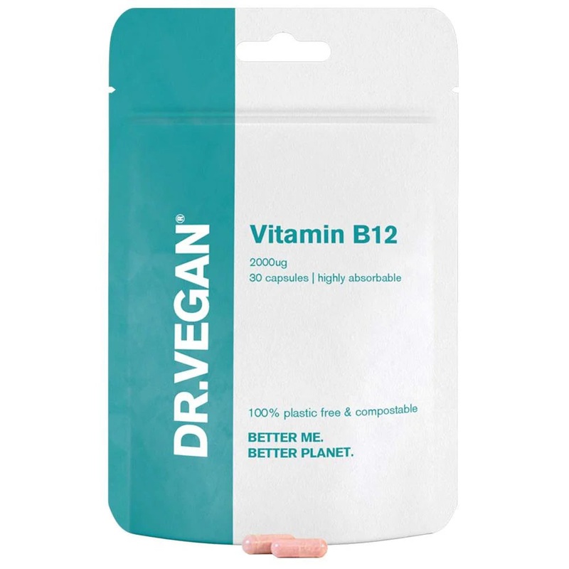 DR.VEGAN Vitamin B12 2000ug – 30 Capsules