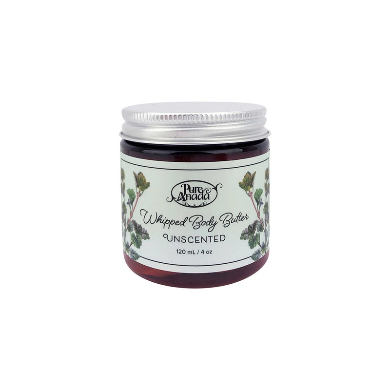 Unscented Natural Whipped Body Butter 120ml – Pure Anada