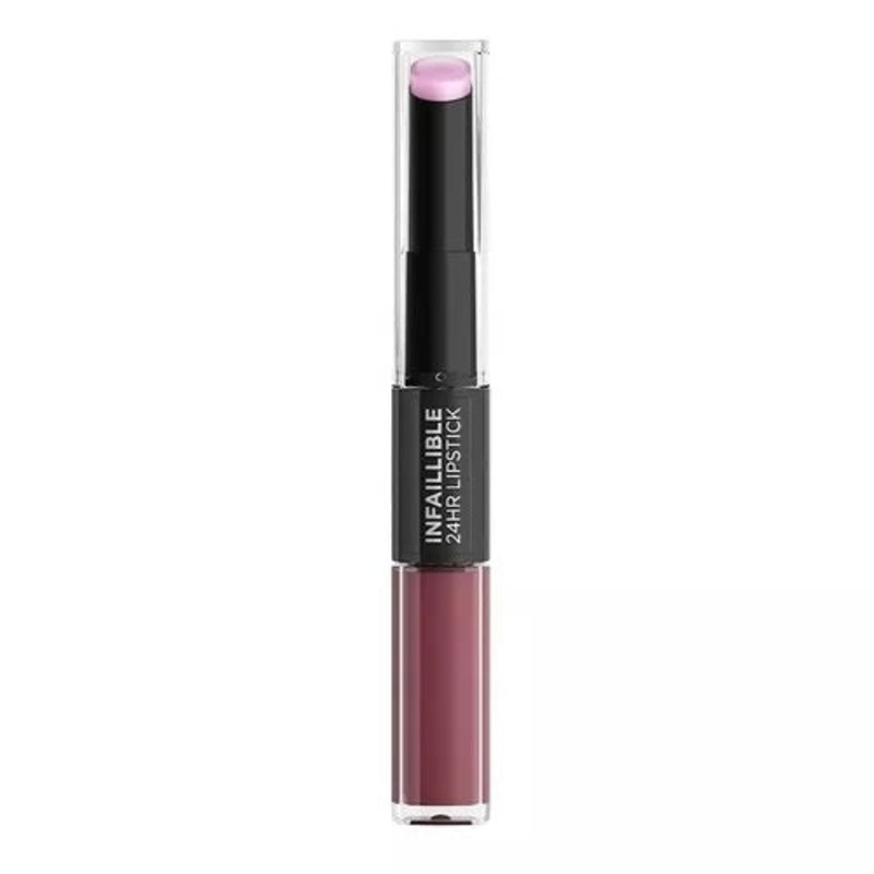 L’Oreal Infaillible 24HR Duo Lipstick 209 Violet Parfait