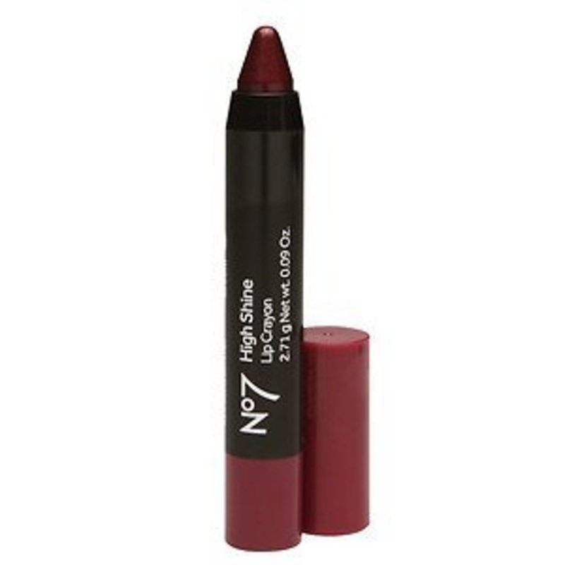 No7 High Shine Lip Crayon Mulberry