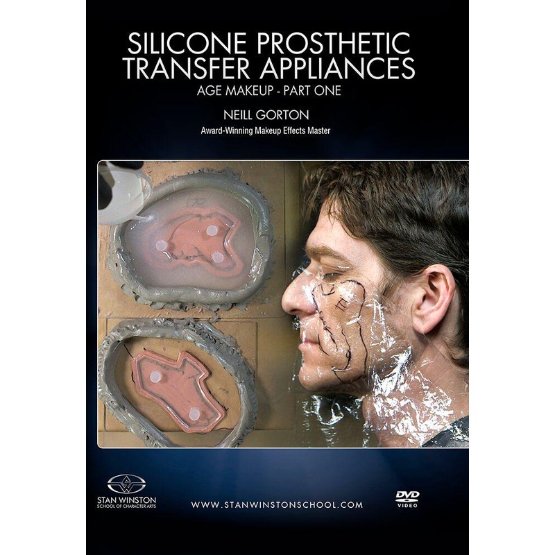 Stan Winston Studio Silicone Prosthetic Transfer Appliances Age Makeup (DVD) Part 1