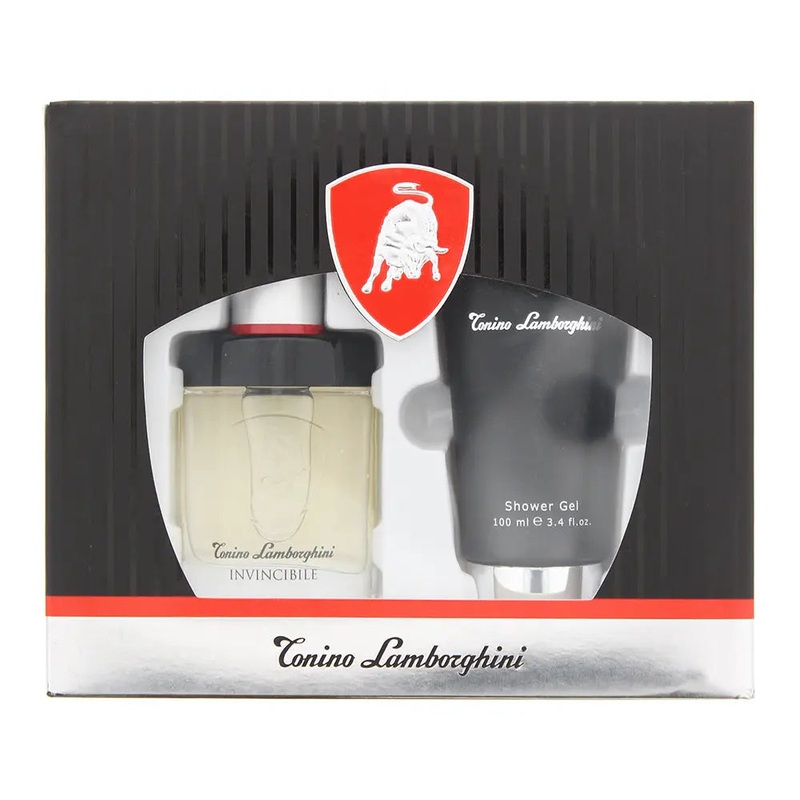 Tonino Lamborghini Invincibile 2 Piece Gift Set: Eau de Toilette 40ml – Shower Gel 100m