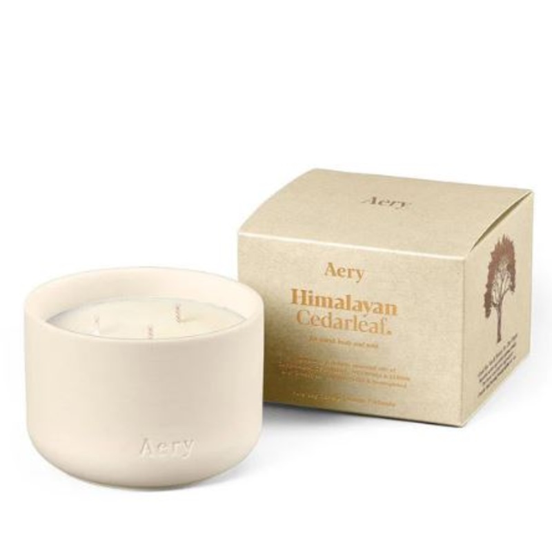 Himalayan Cedarleaf Triple Wick Candle – Aery Living