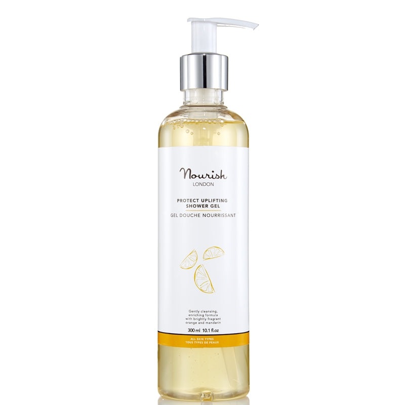 Nourish London Orange & Mandarin Uplifting Shower Gel 300ml